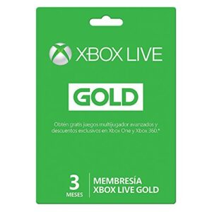 Mejores Precios Y Opiniones De Xbox Gold Live Soriana Los Preferidos Por Los Clientes